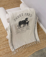 Sweet Feed Farmhouse Throw