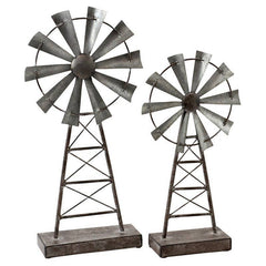 Isaiah Tabletop Decor (Set of 2) - 19.5"H x 3.5"W