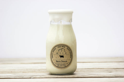 Milk Bottle Candle 13 oz