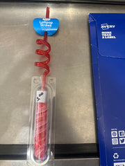Lollipop straw