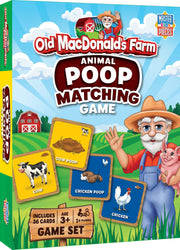 Old MacDonald's Farm - Animal Poop Matching Game