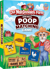 Old MacDonald's Farm - Animal Poop Matching Game