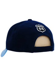 Route 66 The Mother Road Arc Logo Acrylic Baseball Cap