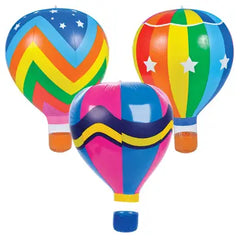 Rainbow Hot Air Balloons