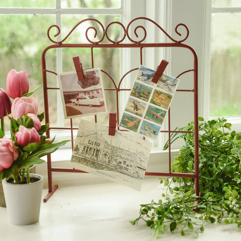 14" RED TABLETOP GATE