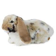 Living Nature Brown Dutch Lop Eared Rabbit Plush Stuffed Animal Toy