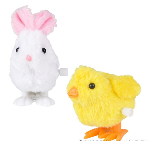 3" BUNNY AND CHICK WIND UPS LLB kids toys