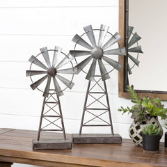 Isaiah Tabletop Decor (Set of 2) - 19.5"H x 3.5"W