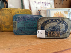 Antique Tobacco Container