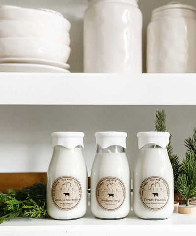 Milk Bottle Candle 13 oz