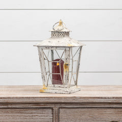 WHITE EVERLY LANTERN