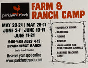 2024 Farm and Ranch Camp Registration