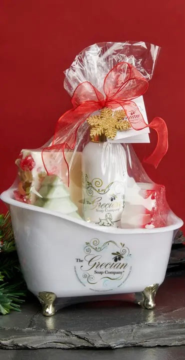 AA166_Christmas Holiday Bathtub Gift Set