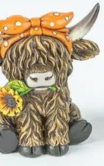 Fall Highland Cow