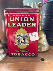 Antique Tobacco Container