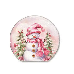 Snow Globe Sitter Pink