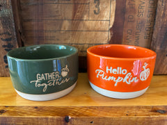 Fall Dessert Bowls