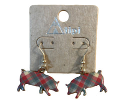 Pig Dangle Earrings