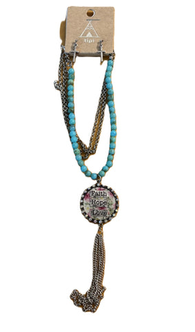 Faith Love Hope Jewelry set
