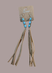 Western Turquoise tassles