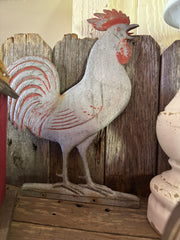 Antique Metal Rooster