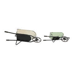 Elina Tabletop Decor (Set of 2) - 3"H x 10"W