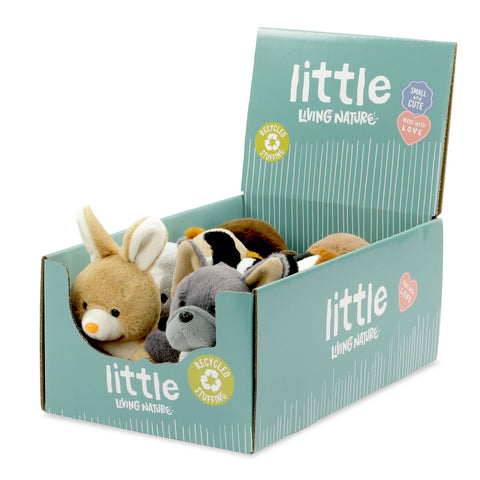 Little Living Nature Snugglies Farm Animal Plush