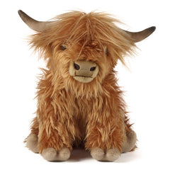Living Nature Highland Cow Large with plush Stuffed Animal Toy
