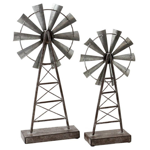Isaiah Tabletop Decor (Set of 2) - 19.5"H x 3.5"W