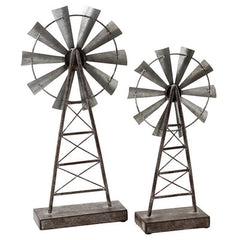 Isaiah Tabletop Decor (Set of 2) - 19.5"H x 3.5"W