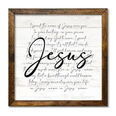 Timberland Frame Jesus 16X16