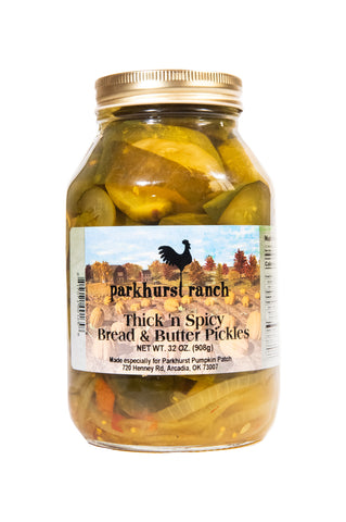 Thick 'n Spicy Bread 'n Butter Pickles